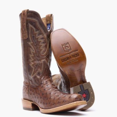 Men's PRCA Collection Full-Quill Ostrich Western Boot