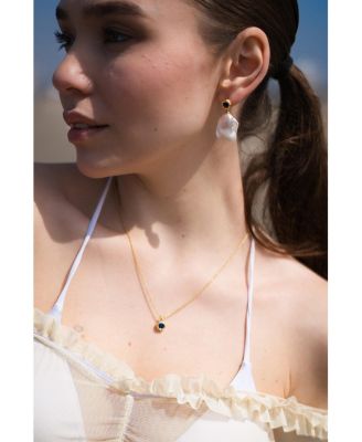 Skyler Molten Solitaire Cubic Zirconia Pendant Necklace