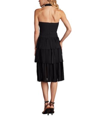 Women's Darla Fringe Halter Dress
