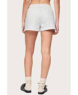 Womens Big Love Edikted Sweat Shorts