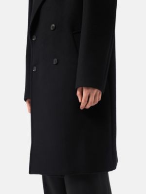 Men's Double-Breasted Cashmere Coat for Men