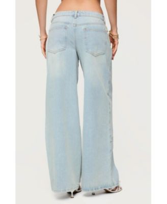 Womens Teela Lacey Low Rise Carpenter Jeans