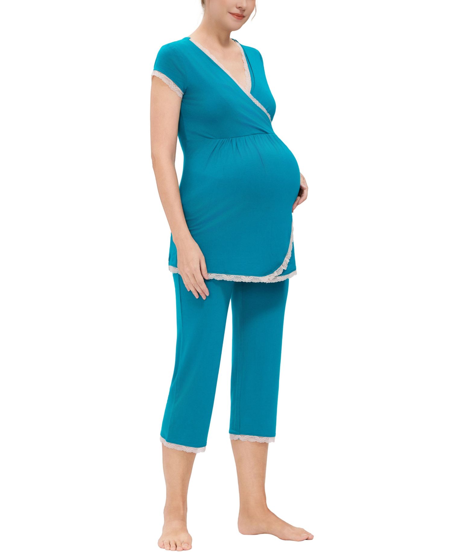 Maternity Cindy Nursing 2-Piece Pajamas Set