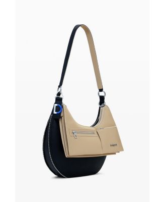 Women's Medium detachable two-tone bag