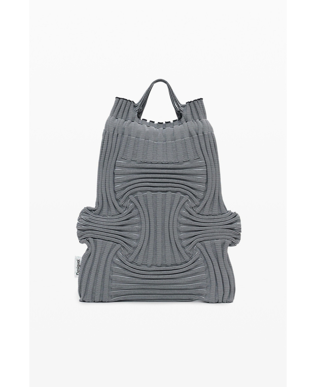 Women's Medium ruched backpack - Black