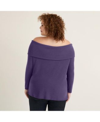 Women's June + Vie Off-The-Shoulder Top