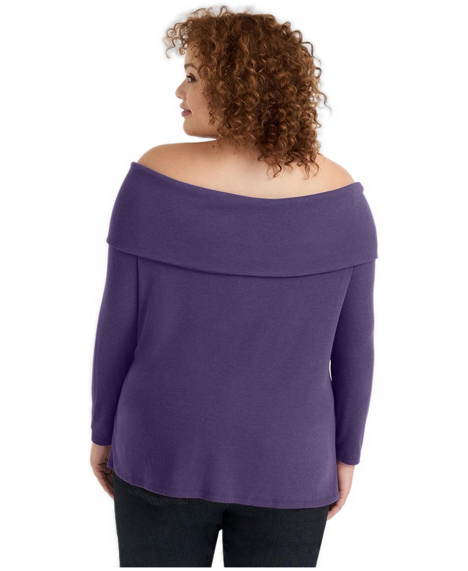 Women's June and Vie Off-The-Shoulder Top