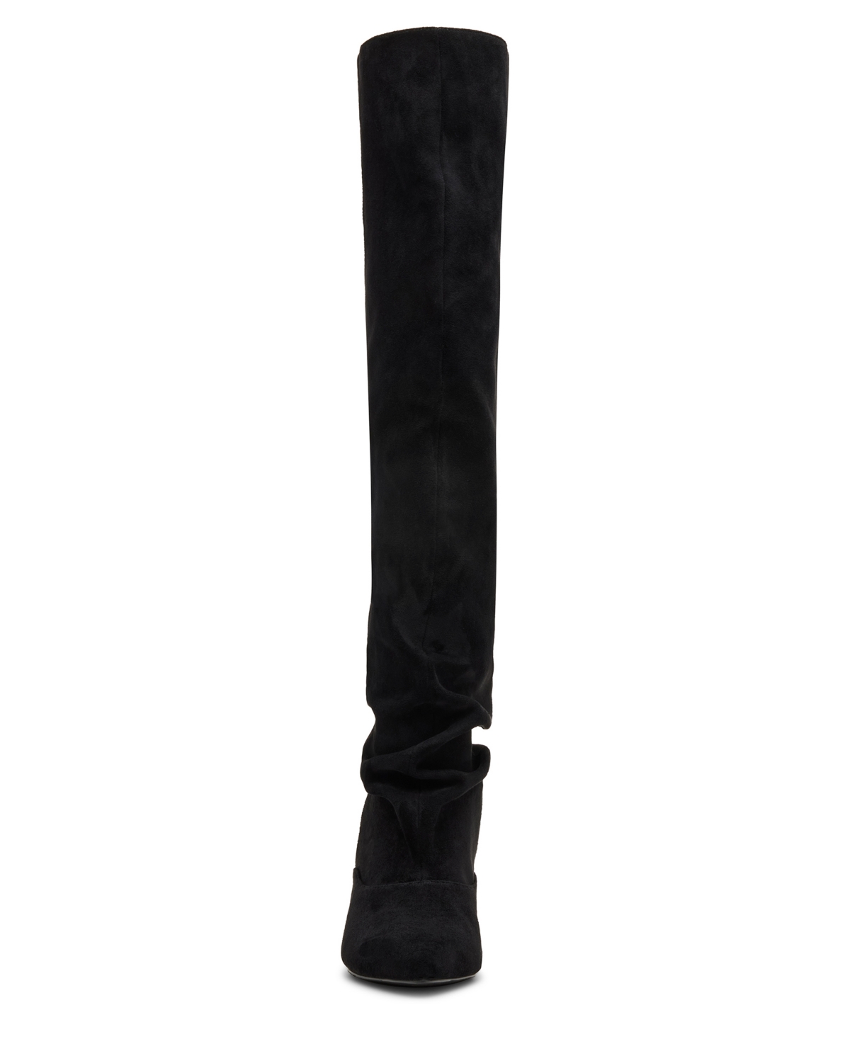 Madden Girl Women's Stassi Wide-calf Over-the-knee Stiletto Dress Boots In Black