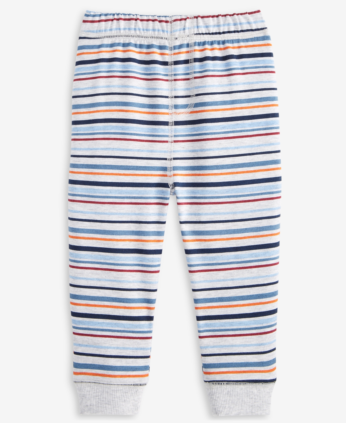 First Impressions Baby Boys Striped Jogger Pants, Macy's Exclusive In Multi