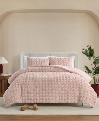 UGG® - Denai Faux-Fur 3-Pc. Comforter Set, Full/Queen