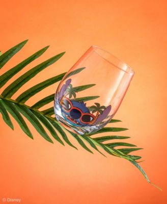 Lilo Stitch Silly Sips Stemless Drinking Glasses, Set of 4