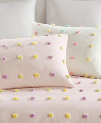 Intelligent Design Callie Pom Pom 4-Pc. Comforter Set, Twin/Twin XL