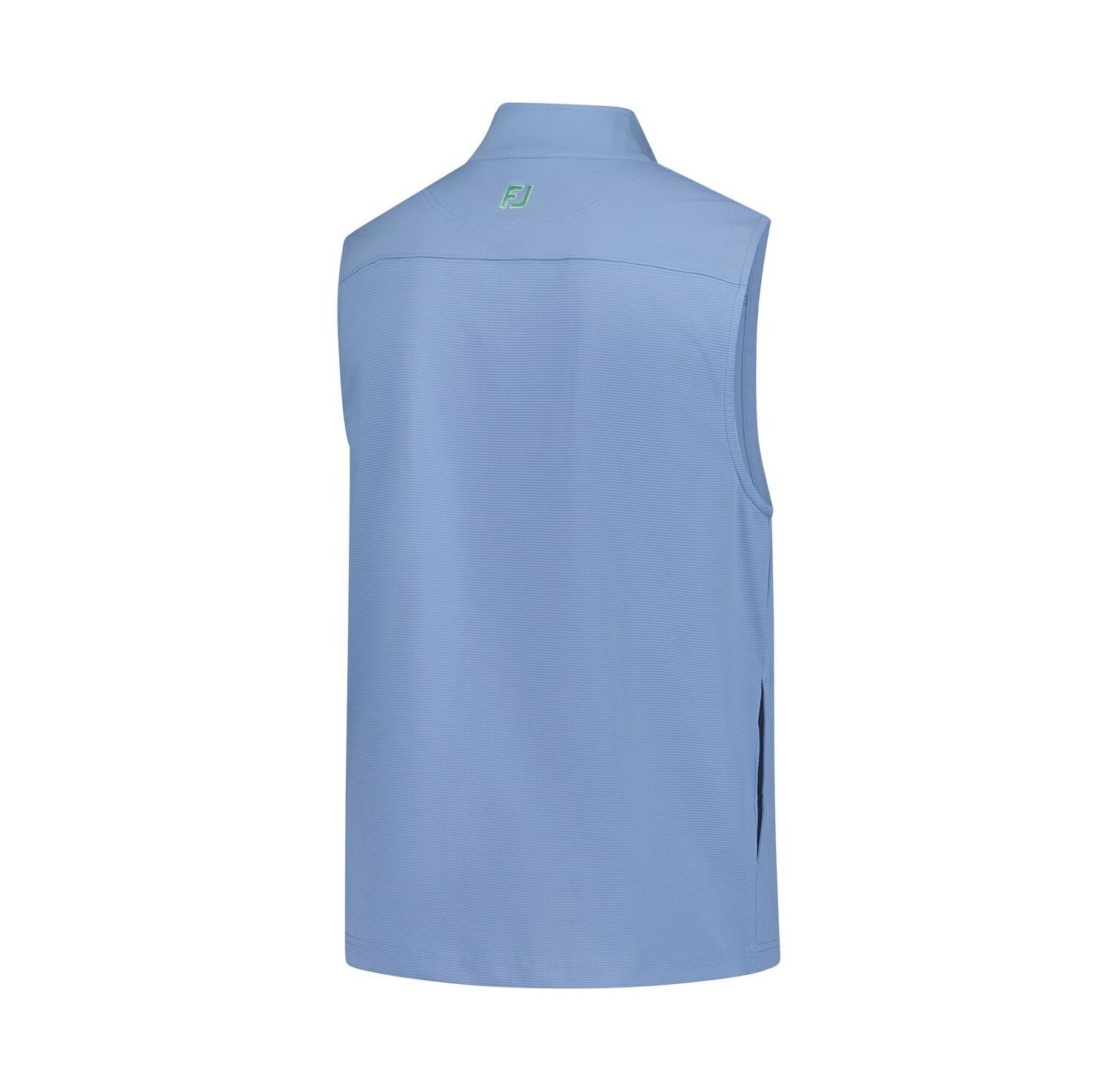 Men's Blue WM Phoenix Open Ottoman Knit Full-Zip Vest