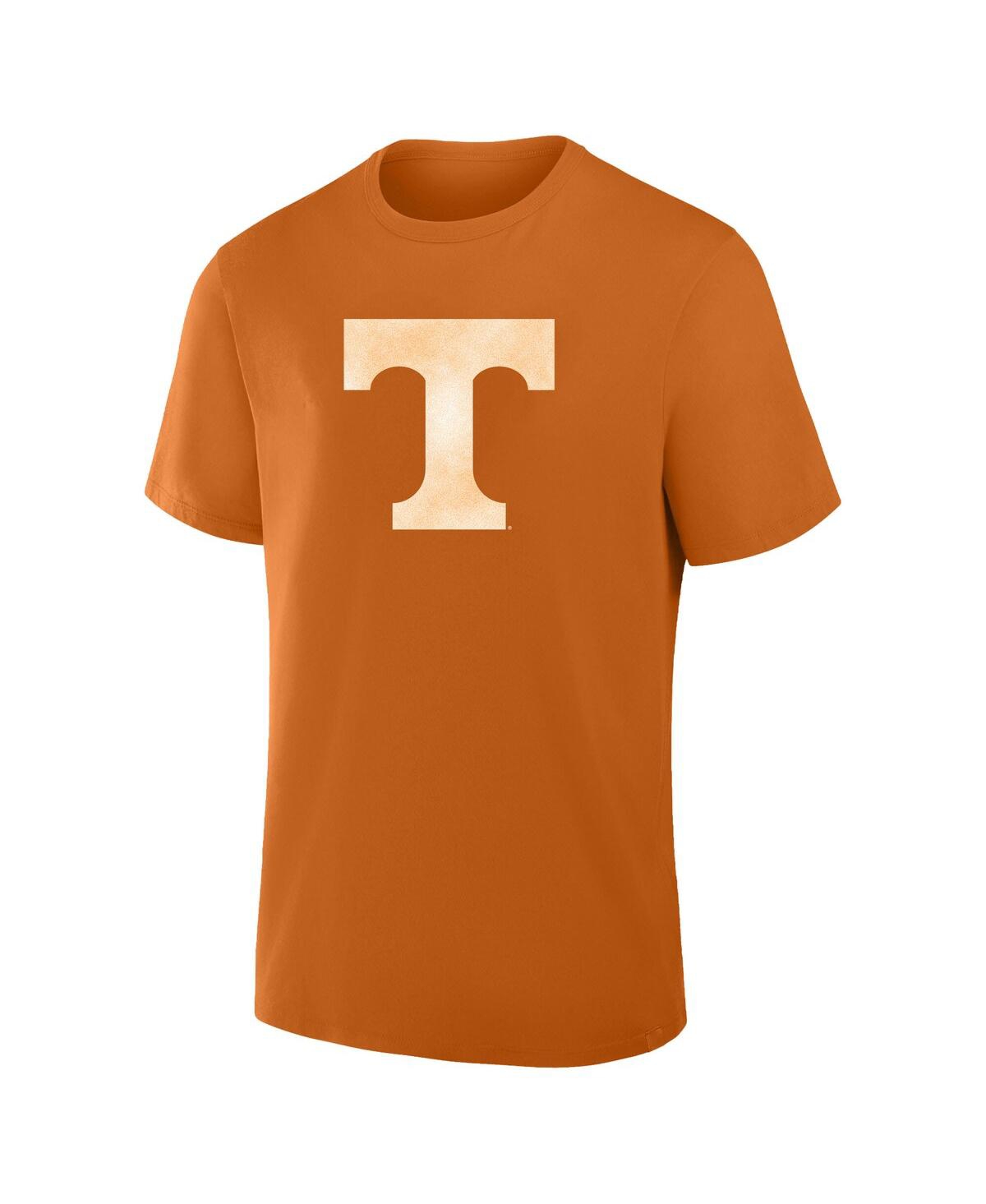 Fanatics Men's Tennessee Orange Tennessee Volunteers Big Tall Distressed Logo T-shirt In Orange