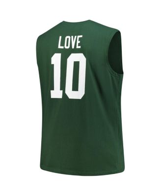 Men's Jordan Love Green Green Bay Packers Big Tall Muscle Tank Top