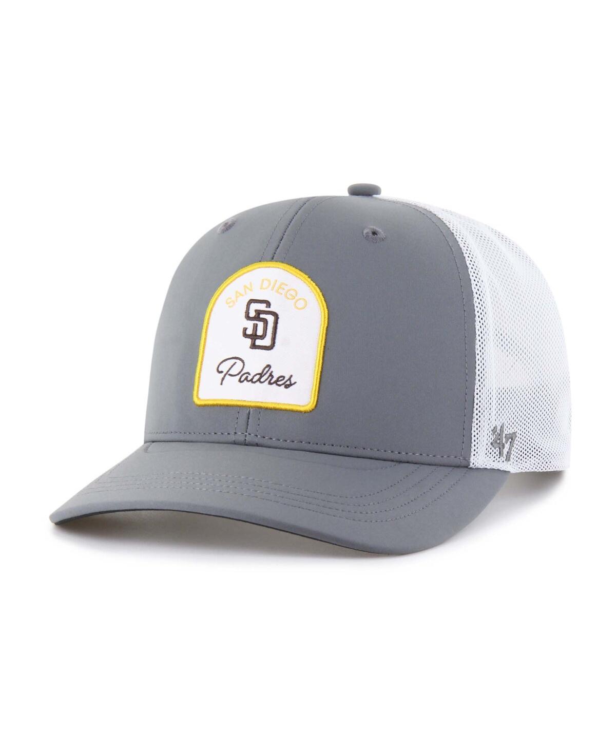Men's Gray San Diego Padres Gimmie Golf Trucker Adjustable Hat - Gray