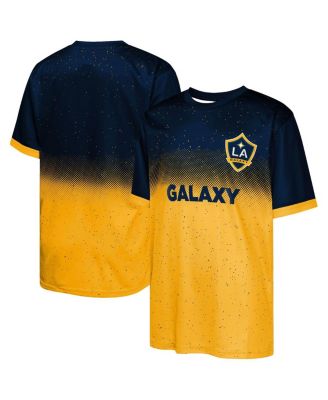 Outerstuff - Big Boys and Girls Navy LA Galaxy Stalwart Defender T-Shirt