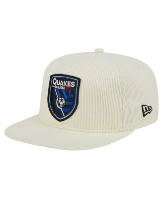 New Era - Men's&nbsp;Cream San Jose Earthquakes 2025 Kickoff Snapback Golfer Hat