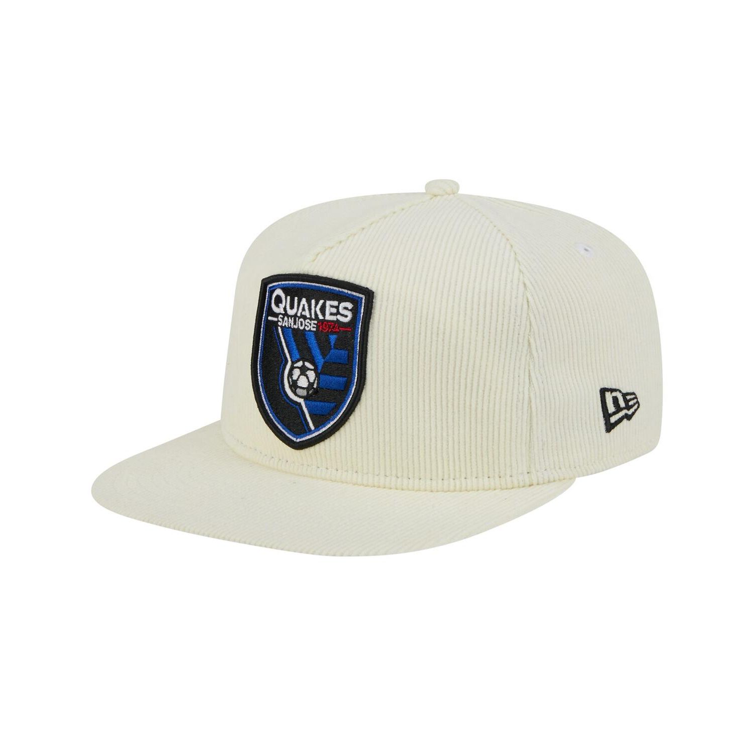 Men's Cream San Jose Earthquakes 2025 Kickoff Snapback Golfer Hat
