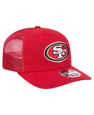 Men's Scarlet San Francisco 49ers Team Collection 9SEVENTY Stretch-Snap Adjustable Hat