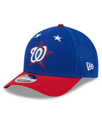 Men's Blue/Red Washington Nationals 2025 MLB All-Star Game Workout 9FORTY M-Crown Adjustable Hat