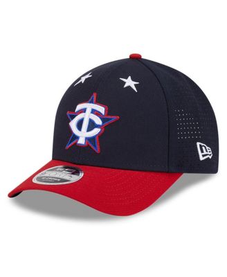 Men's Navy/Red Minnesota Twins 2025 MLB All-Star Game Workout 9FORTY M-Crown Adjustable Hat