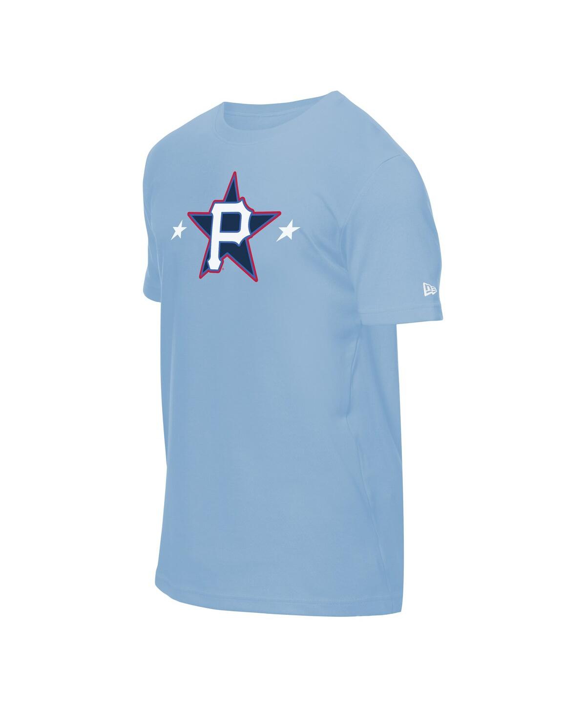 New Era Men's Light Blue Pittsburgh Pirates 2025 Mlb All-star Game Workout T-shirt In Blue