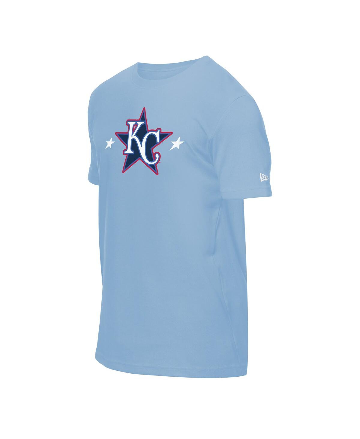 New Era Men's Light Blue Kansas City Royals 2025 Mlb All-star Game Workout T-shirt In Blue