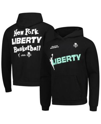 Playa Society - Men's and Women's Black New York Liberty Team Pullover Hoodie