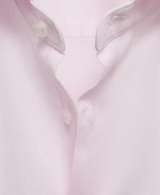 Men's Cotton Slim-Fit Dress Shirt