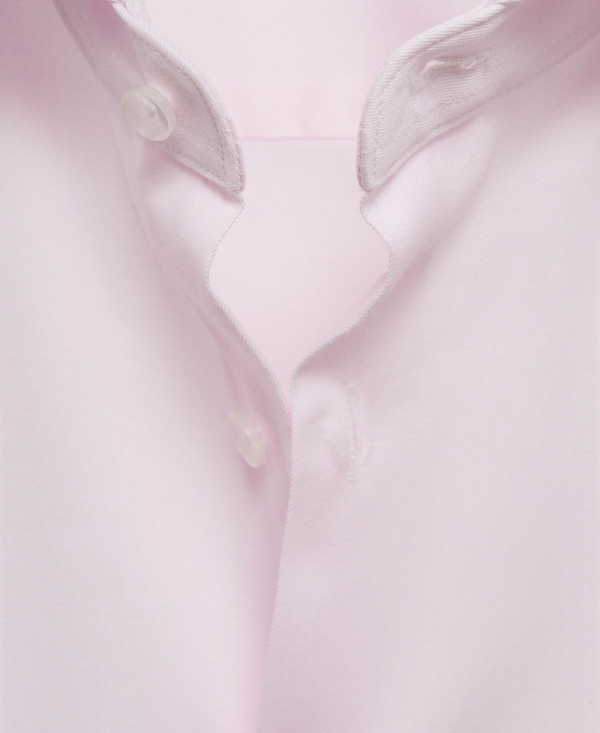 Mango Slim Fit Cotton Suit Button-up Shirt In Pink