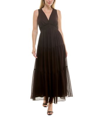 Taylor - Women's Sleeveless Chiffon Maxi Dress