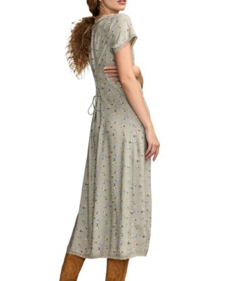 Women's Simone Floral-Print Midi Dress