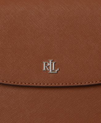 Two-Tone Leather Small Schylar Shoulder Bag