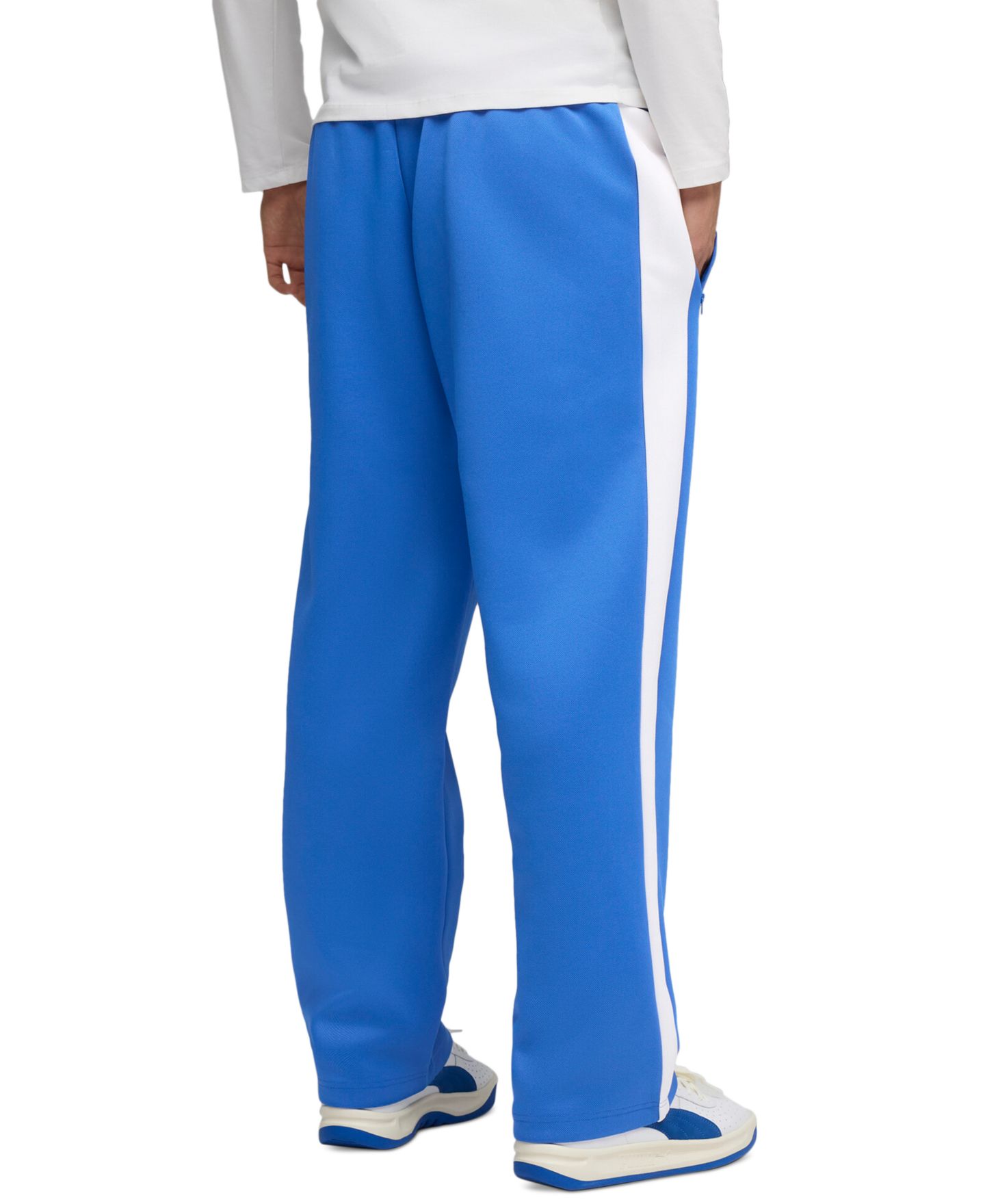 Мужские брюки Puma Always On Relaxed Track Pants, цвет: Синий — фото 2