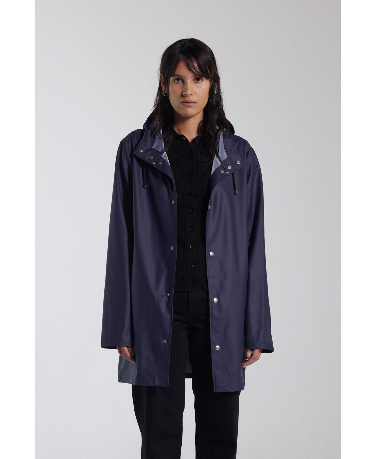 Women's Stockholm Lightweight Raincoat - Navy