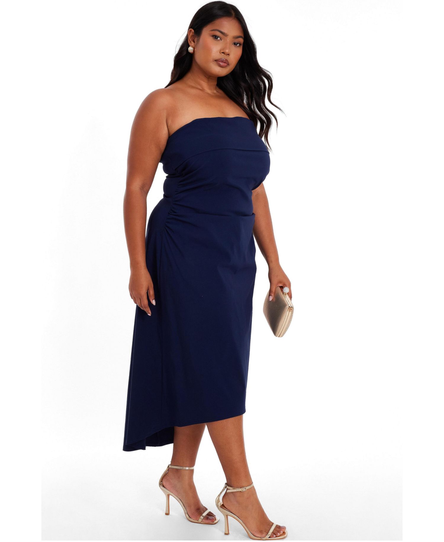 Women's Plus Size Bandeau Dress