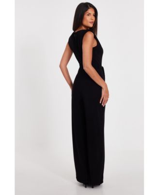 Women's ITY Waist Tie Jumpsuit