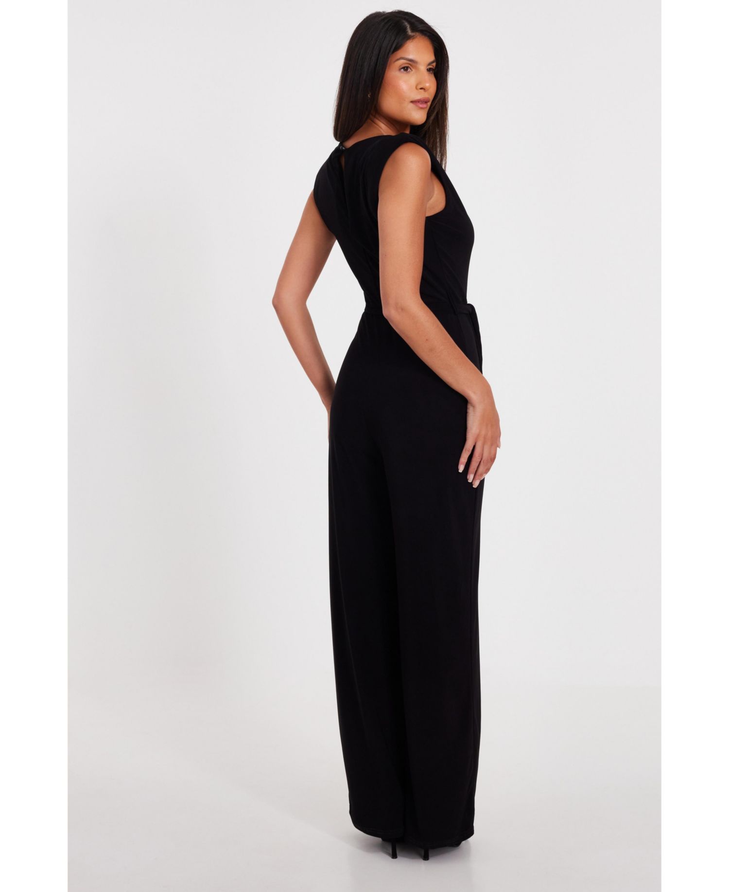 Women's ITY Waist Tie Jumpsuit