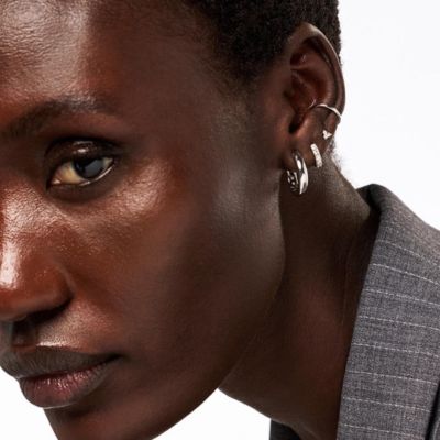 Hoop Earrings - Giulia Medium