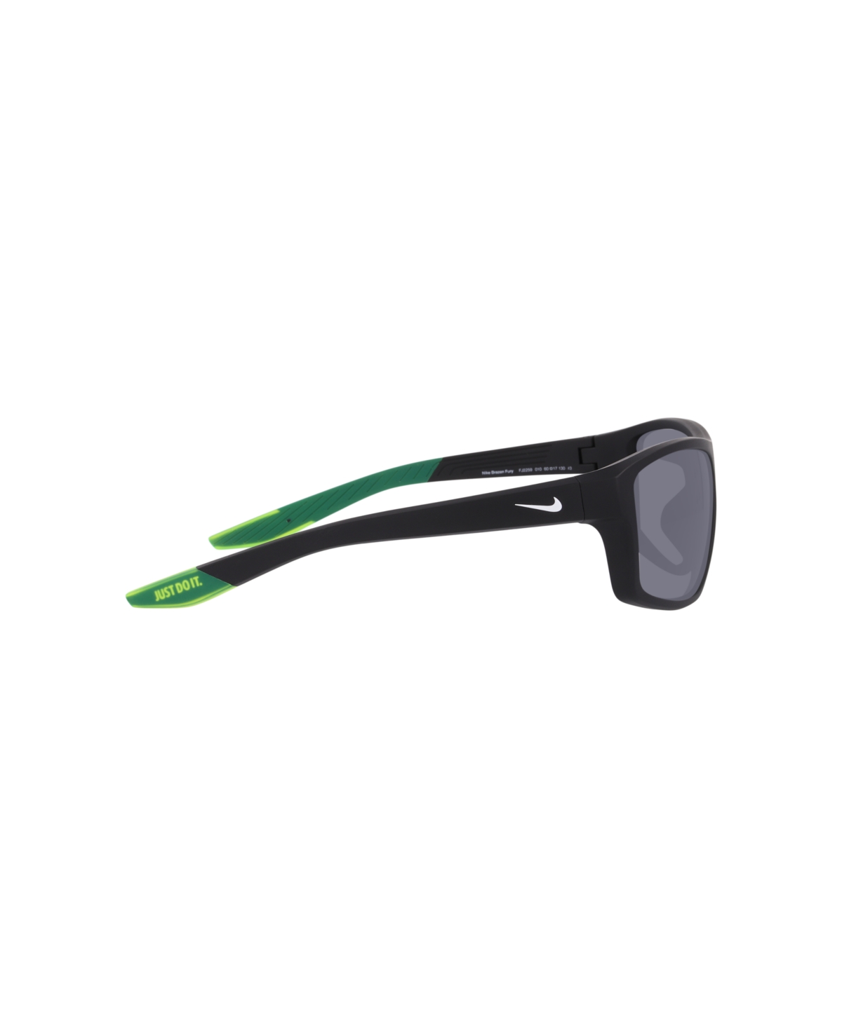 Nike Men's Brazen Fury Rectangle Sunglasses, Fj2259 Nk000719 In Black