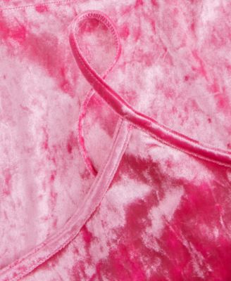 Women's 3-Pc. Crushed Velvet Pajama Set, Macy's Exclusive