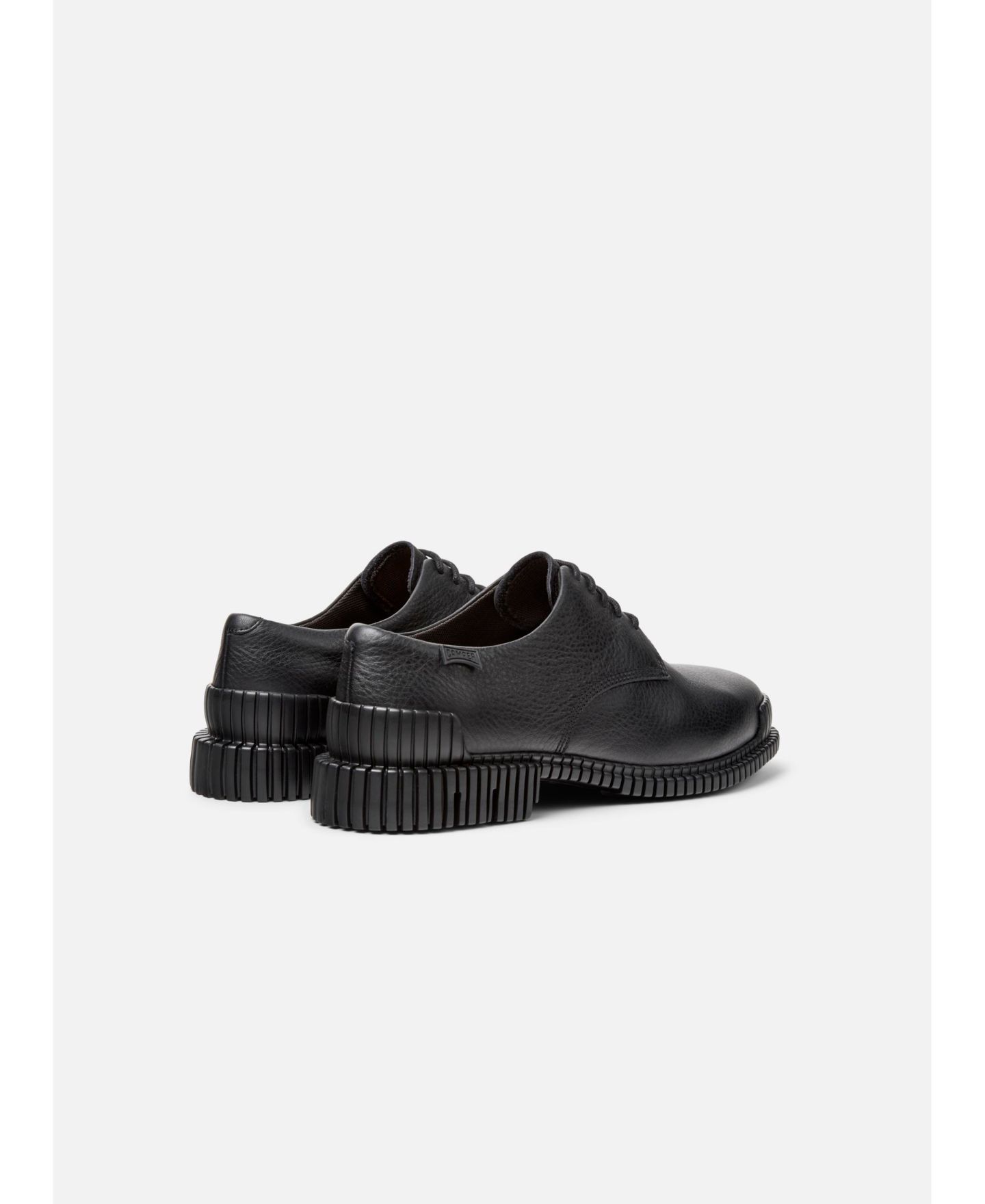 Обувь Camper Pix Leather Shoes, цвет: Чёрный — фото 4