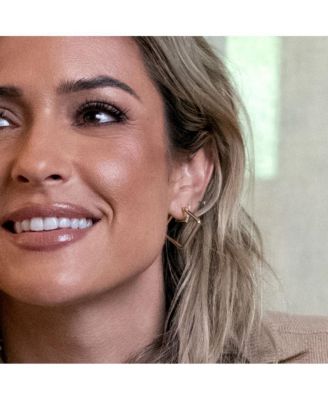 14K Gold-Plated Girl Boss Hoop Earrings