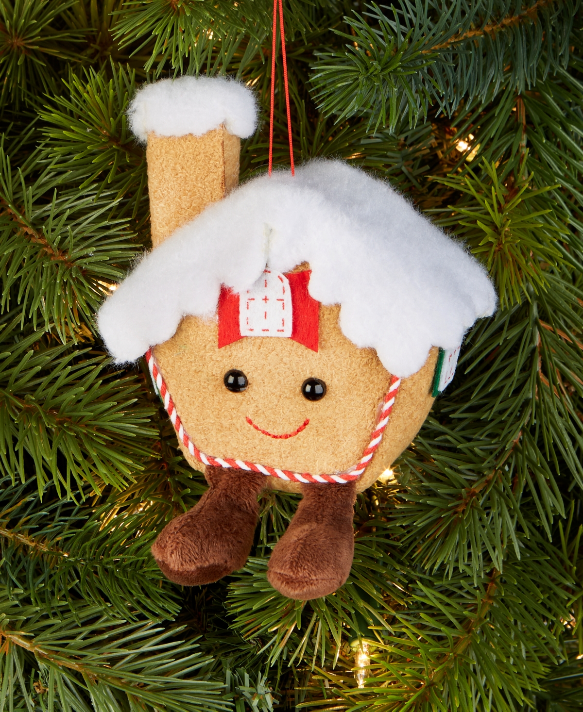 Holiday Lane Gingerbread Village Soft Gingerbread House Ornament, Macy's Exclusive In Multi