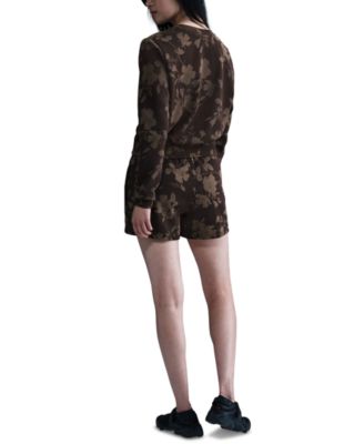 Women's Classic Printed Crewneck Sweatshirt