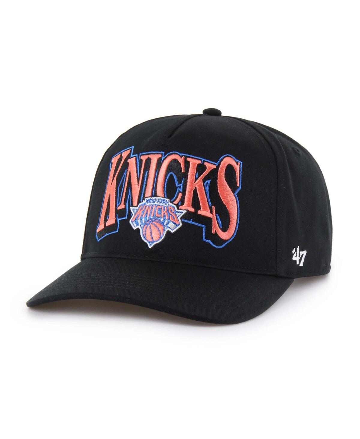 Men's Black New York Knicks Every Time Past Champs Hitch Adjustable Hat - Black