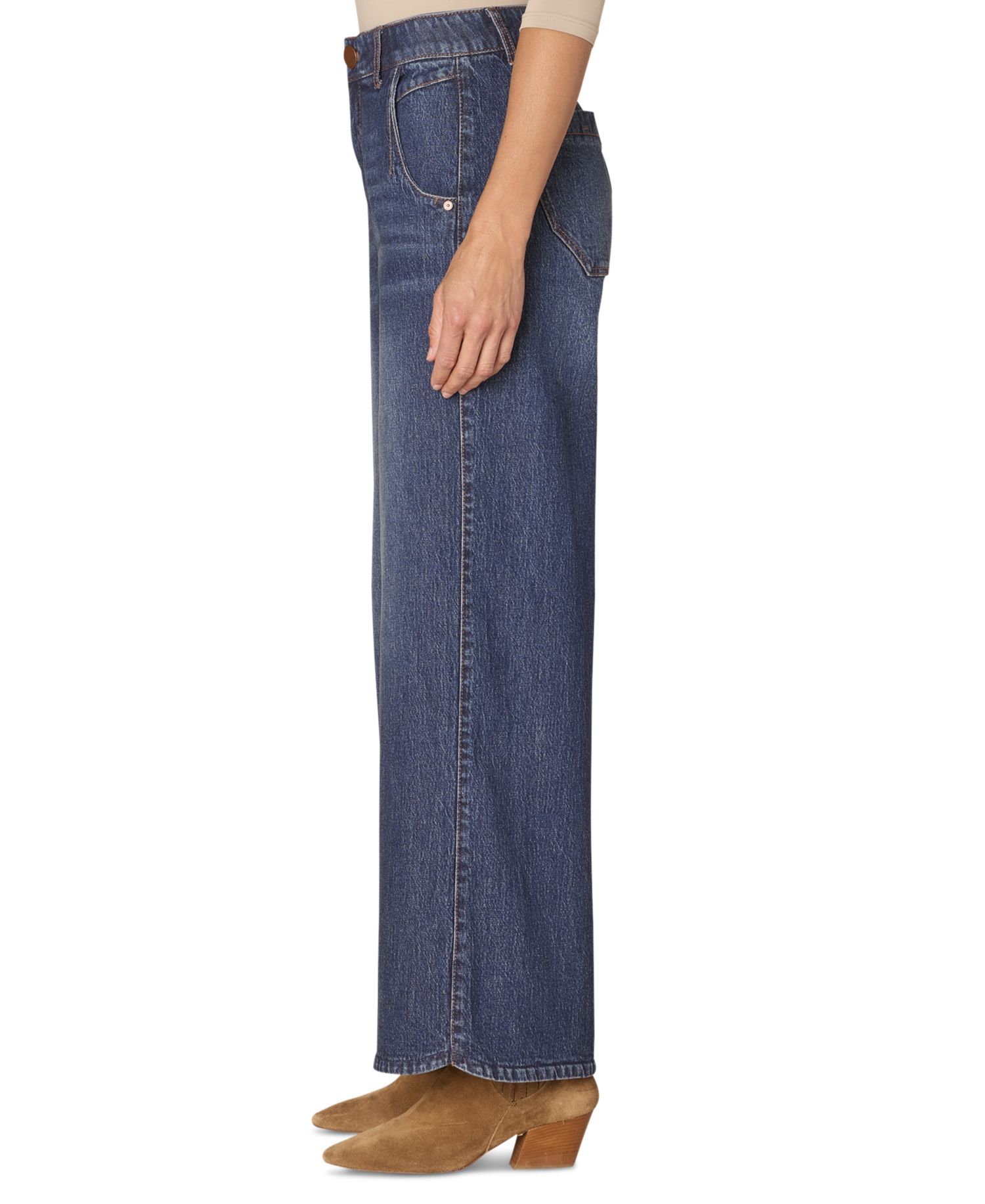 Petite "Ab"solution Skyrise Wide-Leg Pants