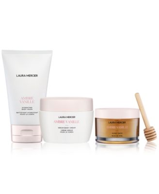 LAURA MERCIER AMBRE VANILLE セット Laura Mercier 3-Pc. Luxe Indulgence Ambre Vanille Set - Macy's