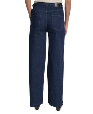 Petite High-Rise Tailored Trouser Jeans